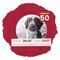 Red Suede Mat Board for 26x26 Frames - Circle Opening for 21x21 Photos